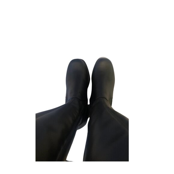 Steve Madden, Black platform sole knee boot, size 8.5 US - Picture 9 of 9